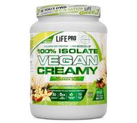 Life Pro Isolate Vegan Creamy 1kg | Aislado de proteina de Soja | 100% vegano (Vanilla Ice Cream)
