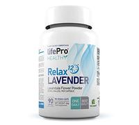 Life Pro Relax Lavender - Suplemento alimenticio a base de extracto de lavanda para contribuir a la relajación y al sueño de forma natural - 90 cápsulas veganas