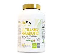 Life Pro Ultra 2.0 Probiotic - Probióticos con megaflora 9 EVO para contribuir a la flora intestinal - Probiótico para la salud gastrointestinal - 60 cápsulas veganas