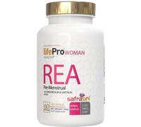 Life Pro Vitex Agnus Castus REA, Suplemento Femenino con Magnesio y Azafrán para Equilibrio Hormonal, Bienestar Emocional y Alivio de Síntomas Premenstruales, Calidad Vegana Europea con 120 Cápsulas