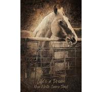 Life’s a Dream You Write Every Day Journal: Creative diary and notebook for your thoughts, goals, travel adventures and more! 6 x 9 inches. Blank ... pages. Original cover art by Leslie Lawson.