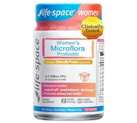 Life-Space Probiótico para mujeres - Apoya la salud vaginal, la microflora y el pH para la VB y la levadura y la salud urinaria - 6.3 mil millones de UFC - 60 cápsulas