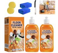Life Sunny Floor Cleaner, Lifesunny Cleaner For Floor, Powerful Decontamination Floor Cleaner, Powerful Decontamination Floor Cleaner, For Wood, Tile, Laminate, Bamboo, Rinse Free(2PCS)