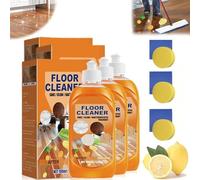 Life Sunny Floor Cleaner,Stubborn Stain Cleaning Concentrate,Powerful Decontamination Floor Cleaner,Multipurpose Cleaner for Bathroom Kitchen (3Set)
