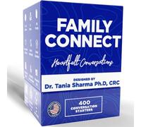 Life Sutra Family Connect - 400 tarjetas de inicio de conversación para familias, adolescentes y niños, juego de comunicación de viaje en coche, habilidades sociales y charla de terapia consciente