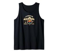 Life Through My Lens Camera Photographer Nature Sunset Art Camiseta sin Mangas