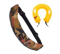 Life Vest Belt Pack - Adult Flotation Device, Portable Reflective Safety Gear | Adjustable Buoyancy Aid with Whistle Survival Tool For Men Women Water Sports Paddleboarding Outdoor Fishing Kayaking