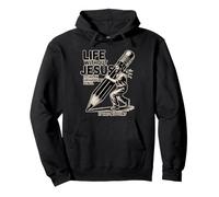Life Without Jesus Is Like An Unsharpened Pencil Sudadera con Capucha