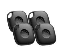 Tile by Life360 Mate (2024) -Localizador Bluetooth, localizador de Llaves y localizador de Objetos para Llaves, Bolsos y Mucho más. Localizador de teléfonos. Paquete de 4 (Negro)