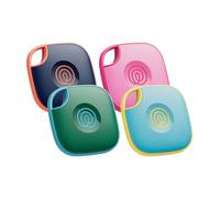 Life360 Tile - Localizador Bluetooth, localizador de Llaves y localizador de Objetos para Llaves, Bolsos y Mucho más.Compatible con iOS y Android. Paquete de 4 (Colors)