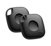 Life360 Tile - Rastreador Bluetooth, buscador de Llaves y localizador de artículos para Llaves, Bolsas y más. Buscador de teléfonos, Compatible con iOS y Android, Paquete de 2 (Negro)