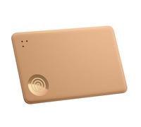Life360 Tile Slim - Localizador Bluetooth para Carteras, Etiquetas de Equipaje, pasaportes y más. Compatible con iOS y Android. Paquete de 1 (Dune)