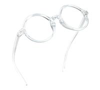 LifeArt gafas de anti-rayo azul, gafas de lectura en computadora, lentes transparentes, reducen dolores de cabeza y evitan los ojos secos, son estilos de moda adecuados para homres y mujeres +0.50.