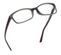 LifeArt gafas de anti-rayo azul, gafas de lectura en computadora, lentes transparentes, reducen dolores de cabeza y evitan los ojos secos, son estilos de moda adecuados para homres y mujeres +0.00.