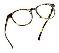 LifeArt gafas de anti-rayo azul, gafas de lectura en computadora, lentes transparentes, reducen dolores de cabeza y evitan los ojos secos, son estilos de moda adecuados para homres y mujeres +0.00.