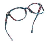 LifeArt gafas de anti-rayo azul, gafas de lectura en computadora, lentes transparentes, reducen dolores de cabeza y evitan los ojos secos, son estilos de moda adecuados para homres y mujeres +1.75.