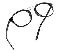 LifeArt - Gafas de lectura para ordenador, antideslumbrante, antideslumbrante, color azul, para mujer y hombre, color negro, 3,50 aumentos