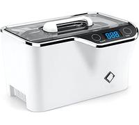 LifeBasis Limpiador Ultrasonidos CDS-100 600 ml Ultrasonidos Limpieza Digital Limpieza Ultrasonidos 5 Modos de Tiempo Limpiador Ultrasónico para Gafas, Joyas, Relojes, Dentaduras Postizas