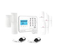 LIFEBOX - Alarma inalámbrica para casa Inteligente - Wi-Fi Box Internet y gsm Futura Blanca Smart Life - Alarma escalable, sin suscripción y conectada - Asegure fácilmente su hogar - Kit Animal 3