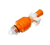 Lifebuoy Light - Lifebuoy Safety Flash Light | ABS LED Strobe - floating water activated flashing lights 50-70 per minute >2cd visibility for boating fishing kayaking night safety use