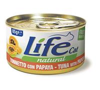 Lifecat Natural Atún y Papaya, Lata 85 g