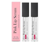 LIFECOSM Pink Lip Serum Plumper,Color Changing Lip Gloss,Pink Lip Serum Plump Gorgeous Glow of Lips,Pink Lip Serum Booster,Glow Color Changing Lip Oil,Hydrating Lip Stain for Women.