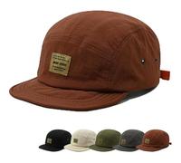 LIFECOSM Vintage Japanese Streetwear Snapback Cap (Orange)
