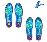 LifeGauge Insoles, Magnetic Massage Arch Support Inserts, Acupressure Insoles for Men Women (2pairs,L (44-47))