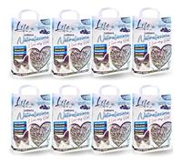 LifeGreen Arena Natural para Gatos, 16 kg, carbón Activo, con Fibra de Guisante y almidón de maíz, Vegetal, Biodegradable, aglutinante, Elimina olores