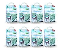 LifeGreen Arena Natural para Gatos, 16 kg, té Verde, con Fibra de Guisante y almidón de maíz, Vegetal, Biodegradable, aglutinante, Elimina olores