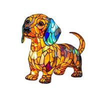 Lifelike Animal Lamp: Crafted to resemble a real Labrador retriever, thi