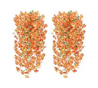 Lifelike Faux Blooms, Decorative Spring Flowers, Outdoor Floral Decor with Fade Resistant Feature, Artificial Plant Arrangement with Natural Appearance, Silk Flower Set Vibrant Style, Faux Flowers