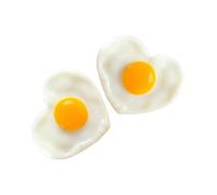 Lifelike Food Model Fake Fried Egg Decoration for Party 8Pcs