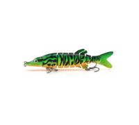 Lifelike Pike Wobbler for Fishing Artificial Bait Hard Sinking Jointed Swimbait