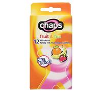 Lifeline Chaps con fragancia de frutas y diversión Preservativos - 12 unidades