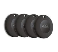 Lifemate Life Tag 4 Unidades para Apple, Rastreador Bluetooth Antipérdida con Red Buscar, Diseño Compacto, Batería de 12 Meses, Sonido y Modo Perdido