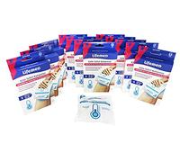 Lifemed Compresa de frío instantáneo, 15 cm x 13 cm, color blanco, tamaño pequeño, 12 x 1 compresa