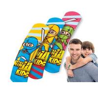 Lifemed Tiritas 6cm X 1,7cm Colores 1 Paquete "Ninjas " (10 Parche)