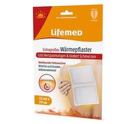Lifemed - Tiritas térmicas extragrandes (19 cm x 13 cm), color blanco