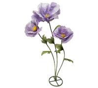 lifemet 3 piezas de flores artificiales gigantes 3D, flores realistas hechas de papel impermeable y ecológico, de larga duración, fácil mantenimiento, perfectas para casa, jardín, bodas, hotel