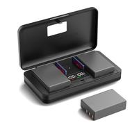 LIFEMOI EN-EL9 - Juego de cargador multifuncional para cámara (1500 mA) (incluye dos baterías) compatible con Nikon DF D40 D50 D40X D60 D70S D70s D80 D100 D300 D700 D3000 D5000 D5100 D8000 Cámaras