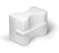 Lifenaxx Almohada ergonómica de Rodilla y cojín de Descanso de piernas LX-026 - Almohada de Pierna para Dolor de Cadera - Almohada de Espuma viscoelástica - Pon el Dolor detrás de ti