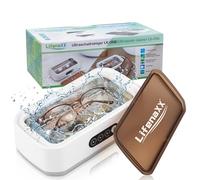 Lifenaxx Limpiador Ultrasónico 650ml - Dispositivo de limpieza por ultrasonidos 60 kHz para joyas, gafas y relojes - Baño ultrasónico profesional de acero inoxidable - 3 programas de limpieza - LX-058