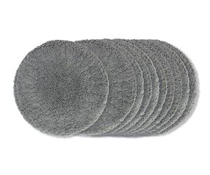 Lifenaxx LX-055 Paños de Repuesto (10 Unidades) para Robot limpiacristales: paños de Limpieza de Microfibra Originales con una Gran Capacidad de absorción de la Suciedad, Ajuste preciso