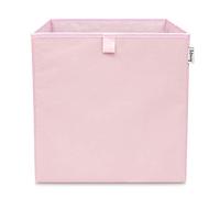 LIFENEY Caja de almacenamiento monocolor rosa I Caja de juguetes adecuada para estantes de dados I Caja organizadora para la habitación de los niños I Cesta de almacenamiento como accesorio para tu