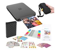 Lifeprint Impresora portátil de fotografía y Video 3x4.5. (Negro) Kit de Marcos de Fotos