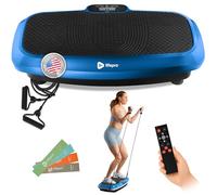 LifePro 3D máquina de vibración de la Placa Ejercicio - Doble Motor de oscilación, Plataforma de vibración de Movimiento de pulsaciones + 3D | La máquina Entera Llena la vibración del Cuerpo