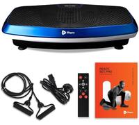 LifePro Hovert 3D - Plataforma Vibratoria 3D, Doble Motor, 150 kg, Azul