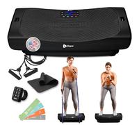 Lifepro Máquinas de placa vibratoria: entrenamiento de cuerpo completo, recuperación y drenaje linfático con movimiento 4D, funcionamiento silencioso, soporte articular y tecnología de triple motor