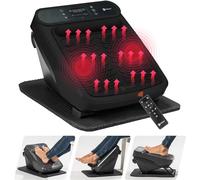 LifePro Masajeador de pies para neuropatía, terapia relajante de pantorrillas y pies, masajeador de pies con opción de calor para un máximo efecto relajante, masajeador de pies para revitalización de